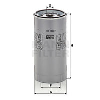 WK 1080/7x Fuel filter